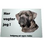 Her vogter jeg - Cane Corso 