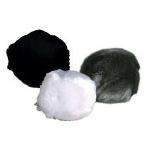 Pelsbolde med klokke - 3 stk