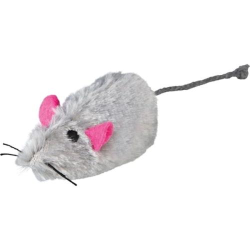 Pelsmus langhår m. lyd - 2 stk