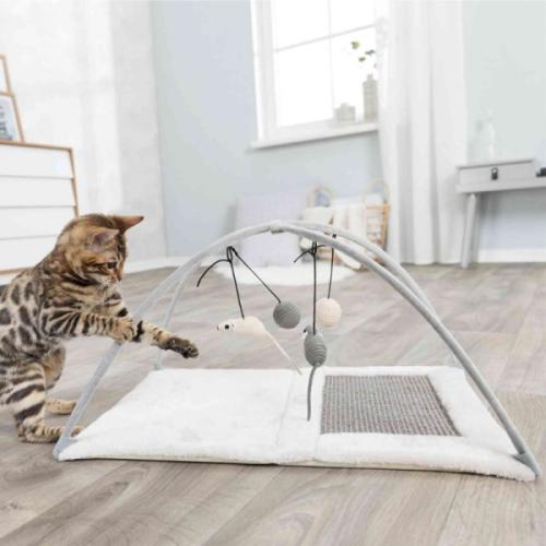 Kradsemåtte med legetøj