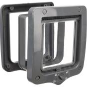 Kattelem 4-vejs med tunnel. Mørk