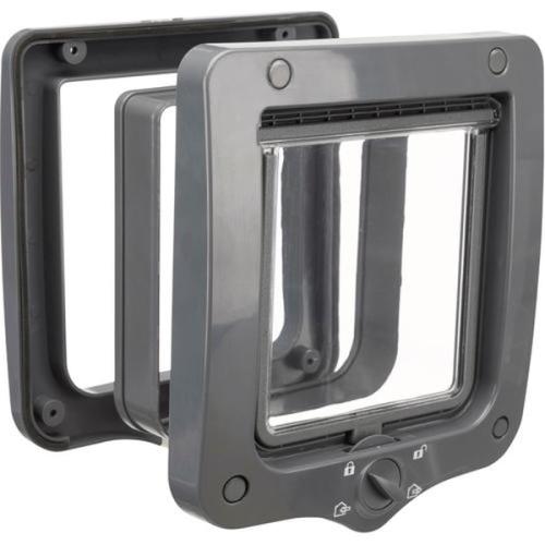 Kattelem 4-vejs med tunnel. Mørk