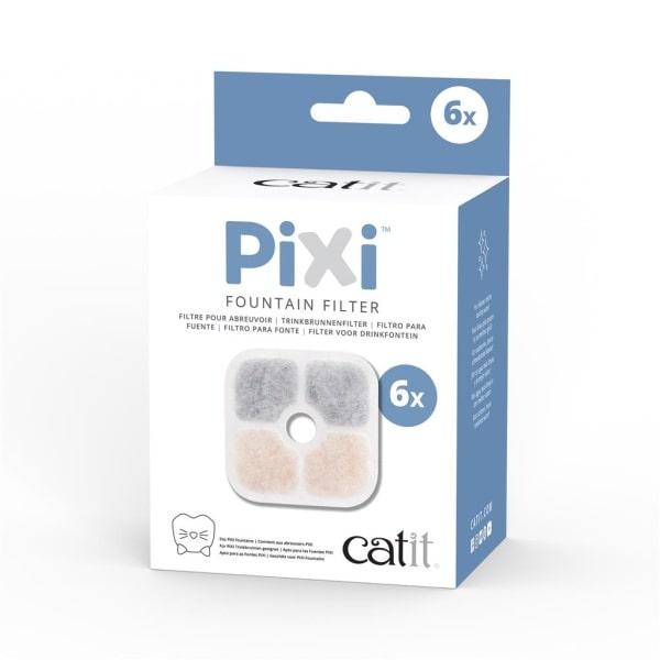 Catit Pixi Filter til drikkefontæne. 6 stk