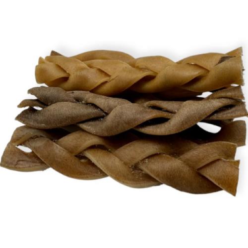 Kamelskind Flettet – Naturlige snacks til hunde med lang tyggetid.