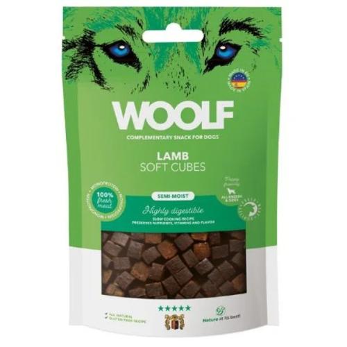WOOLF Soft Cubes Lamb. Små lækre Hundegodbidder