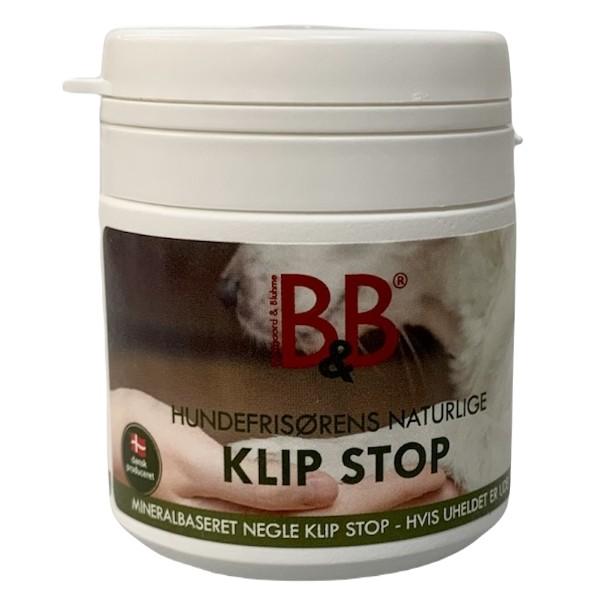 Stop blødning sikkert og skånsomt med B&B Negle Klip Stop