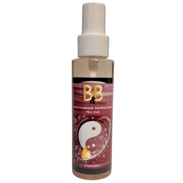 B&B Deluxe Pelsolie – økologisk olie med silkeproteiner til blød og skinnende pels