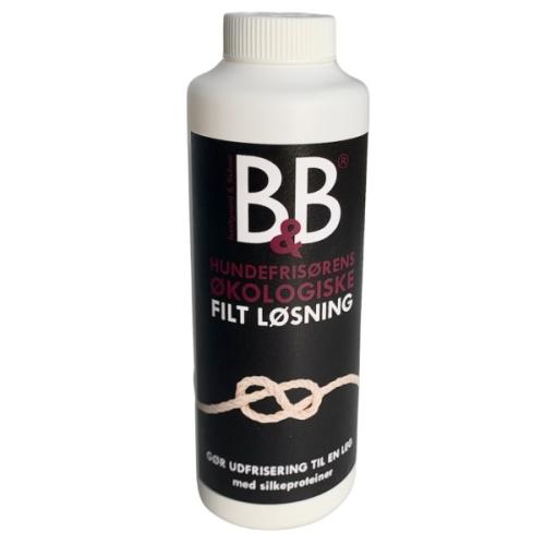 B&B Hundefrisørens Filt Løsning – naturlig pleje til filtret pels