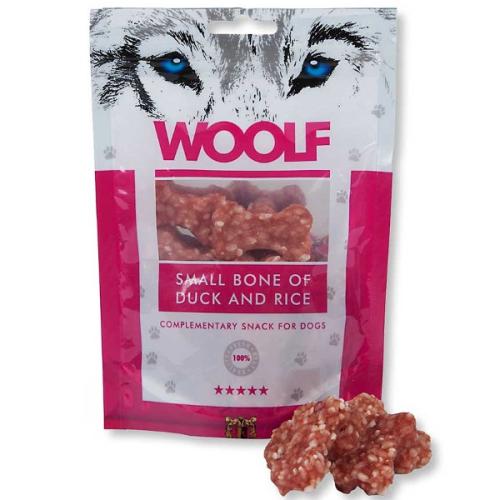 WOOLF Small Bone of Duck and Rice. Lækreste godbidder til hunde
