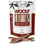 WOOLF Long Beef & Cod Sandwich. Lækreste godbidder til hunde