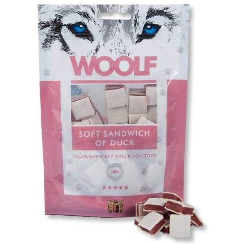WOOLF Soft Sandwich of Duck. Godbidder Til din hund
