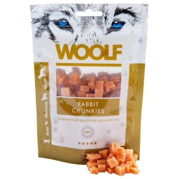 WOOLF Rabbit Chunkies. Godbidder Til din hund
