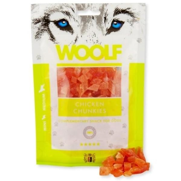 WOOLF Chicken Chunkies. Godbidder Til din hund