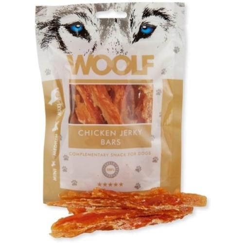 WOOLF Chicken & Jerky Bars. Godbidder Til din hund