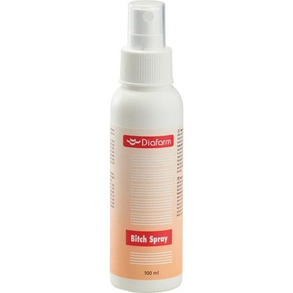 Diafarm Bitch Spray – Effektiv duftreduktion til tæver i løbetid.