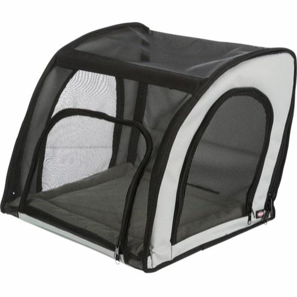 Foldbar autostol med aftagelig pude – sikkerhed og komfort til hunde