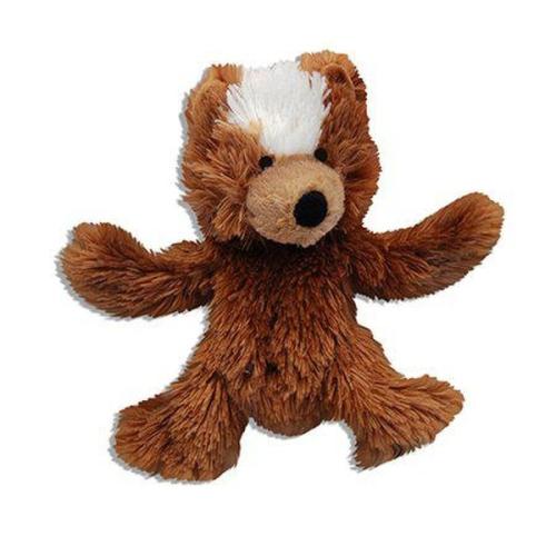 KONG Plush Teddy Bear – blød og sjov bamse til din hund!