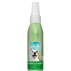 TropiClean Fresh Breath Dental Spray i vanilje- og mintsmag