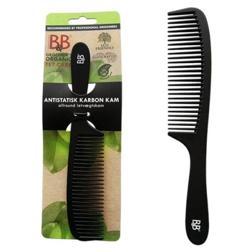 B&B Pleje Karbon Kam – Skånsom og effektiv til lang pels