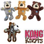 KONG Wild Knots Bear – sødt og holdbart legetøj til små hunde