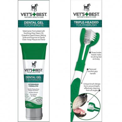 Komplet tandplejesæt – Tandbørste og Tandpasta Gel