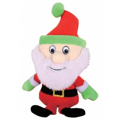 hundelegetøj med Jule mand med piv og hat