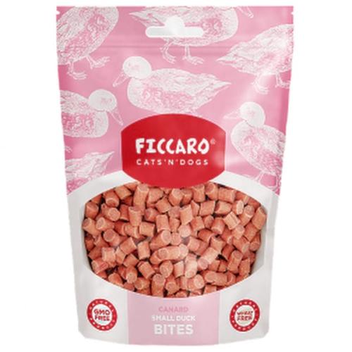 Ficcaro Small Duck Bites – Naturlige snacks til hunde