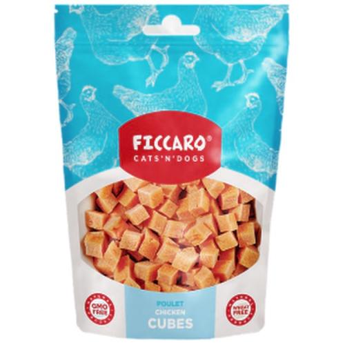 Ficcaro Chicken Cubes – Sund snack til hunde