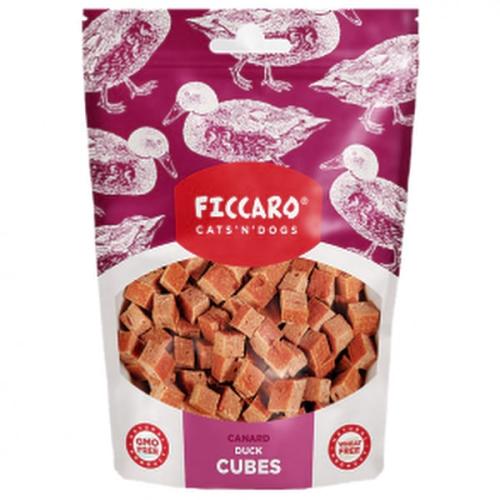 Ficcaro Duck Cubes – Sund snack til hunde
