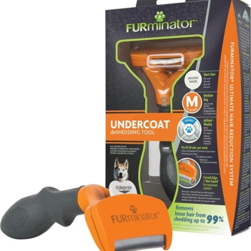 FURminator Medium til mellemstore hunde med kort pels