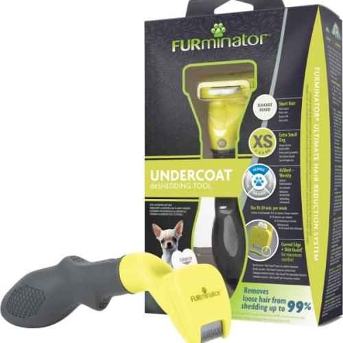FURminator XSmall til små hunde med kort pels.