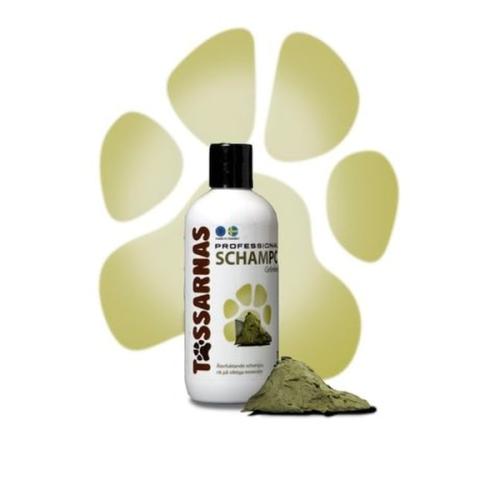 Tassarna Hundeshampoo – dybderensende og fugtgivende med grønt ler
