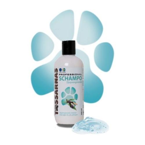 Tassarna Hundeshampoo – dybderensende og fugtgivende med naturlige ingredienser