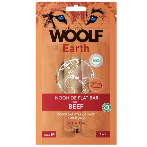 Woolf Earth NooHide FlatBar Okse. Godbidder din hund vil elske