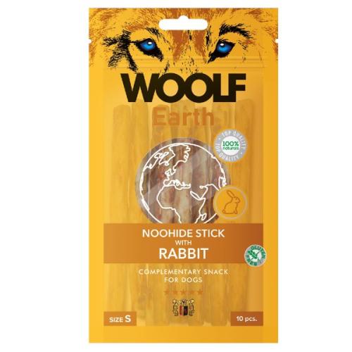 Woolf Earth NooHide Sticks Kanin. Godbidder din hund vil elske