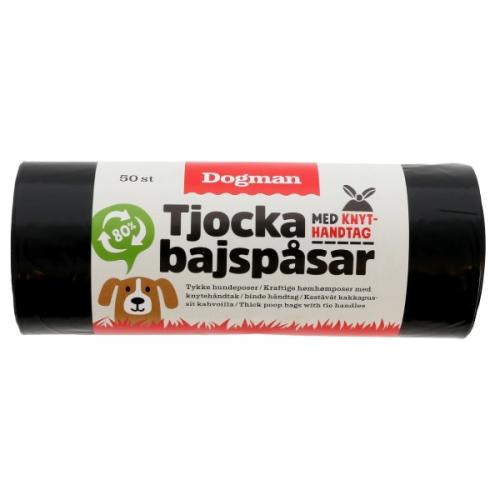 Høm Høm poser sort. 50 stk