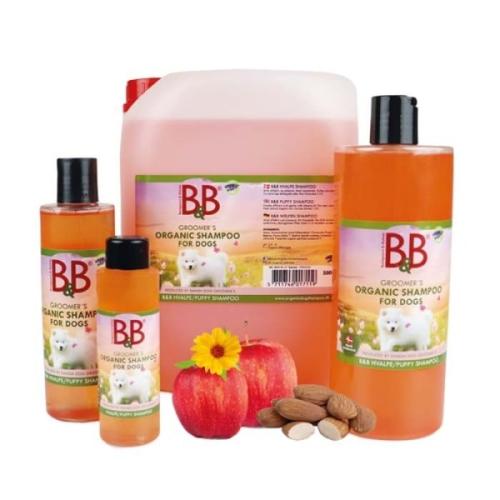 B&B Økologisk Puppy Shampoo – mild og skånsom til hvalpe