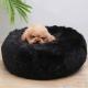 Petstar Sort Donut Seng i størrelserne 60 cm, 80 cm og 100 cm – antistress og komfort