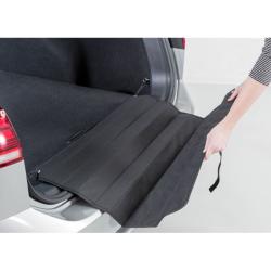 Foldbar kofanger beskyttelse i polyester og plast – perfekt til hundeejere