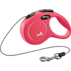 Flexi New Classic snor til hunde og katte – ergonomisk og fleksibel, rød