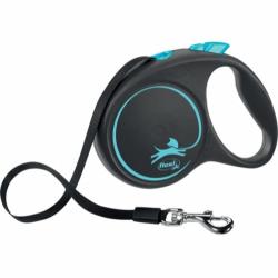 Robust Flexi hundeline i blå – perfekt til store og mellemstore hunde