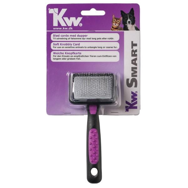 KW Smart Blød Karte med Dupper – Blid mod huden, perfekt til følsomme hunde