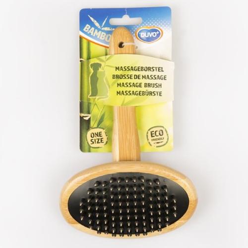 Duvo Massagebørste – Fjerner løse hår og støv på hund