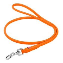 Waudog rundsyet læder førerline – Orange