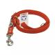 Fenriz Dressurline i slidstærkt polyester webbing - Orange