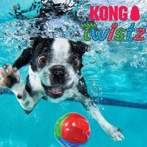 KONG Twistz Ball – Perfekt til interaktiv leg og apportering