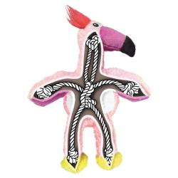 KONG Wild Knots – Holdbart Plyslegetøj med Knudret Reb