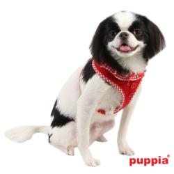 Puppia hundesele med fast hals og justerbar gjord – Komfortabel og skånsom for nakken.