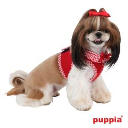 Puppia Step-in Sele med Sløjfe og knapper – Komfortabel og Åndbar til hvalpe, små og mellemstore hunde