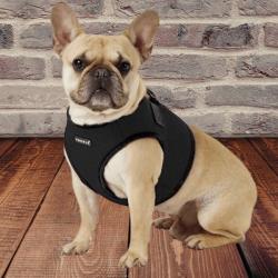 Puppia hundesele med sikker lukning på ryggen